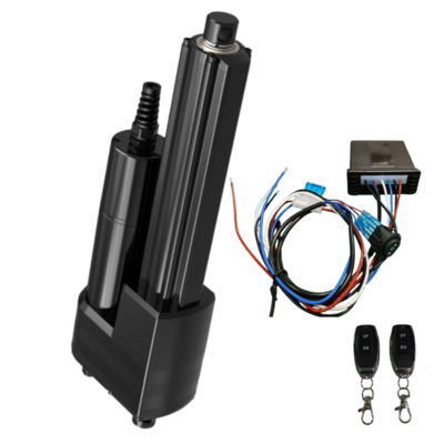 Penggerak Motor DC 24V Aktuator Elektrik Gaya Tinggi 8kN Tahan Korosi dengan Penggerak Manual